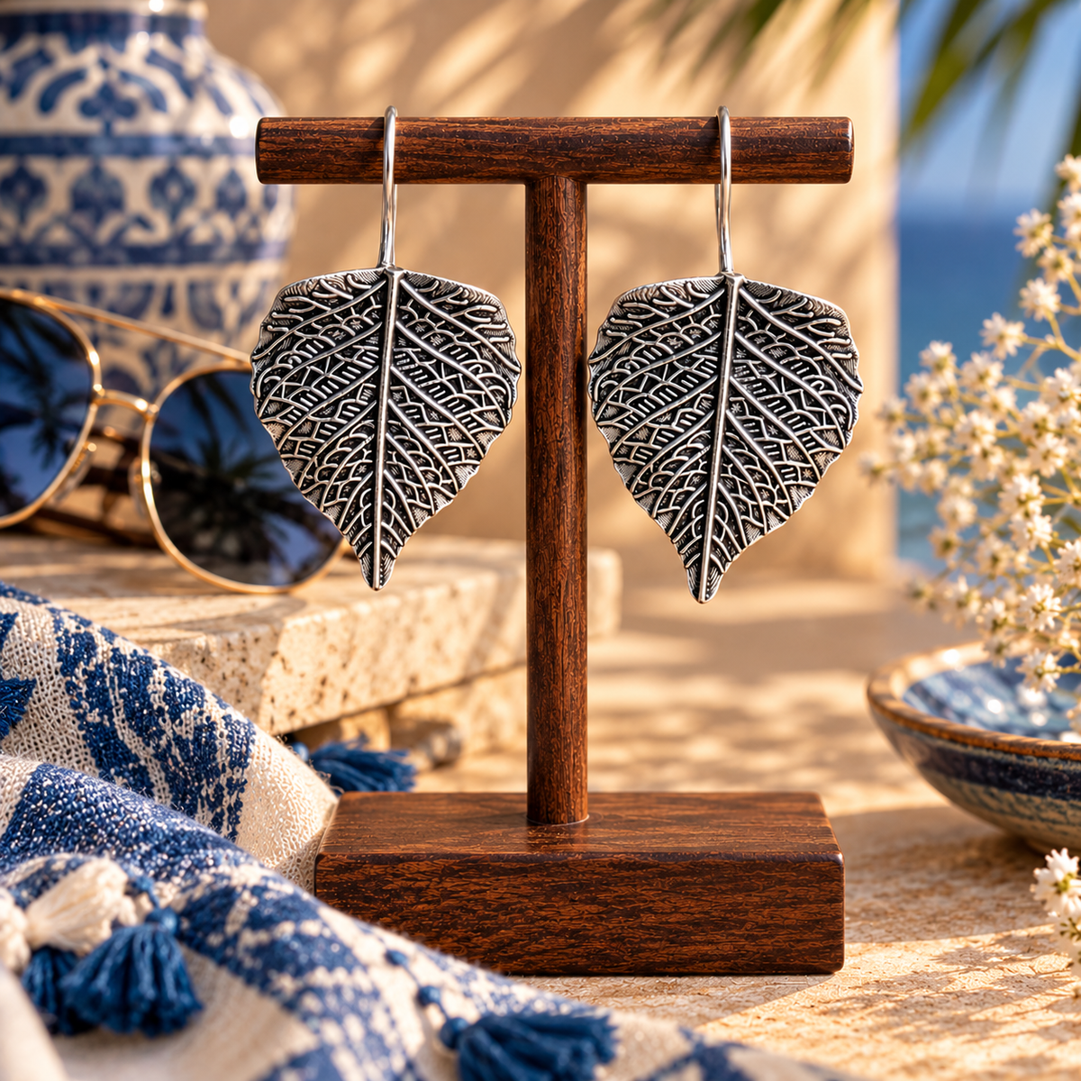 Vanya Silver Danglers