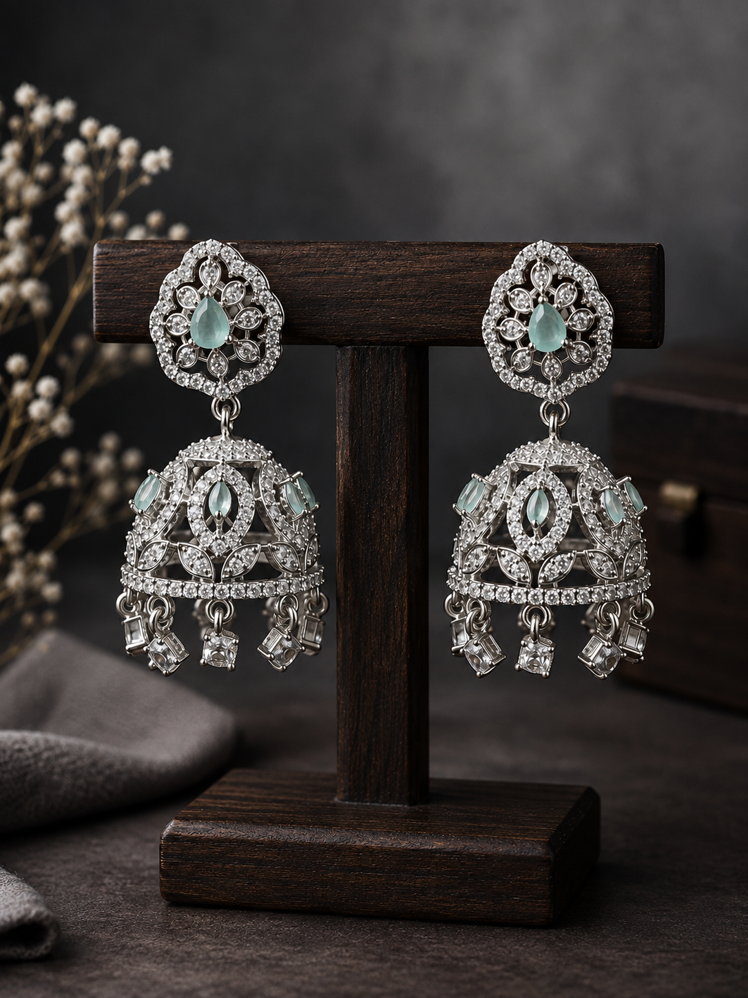 Aizel Mint Jhumka