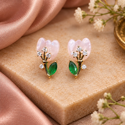 Multicolor Yuki Floral stud