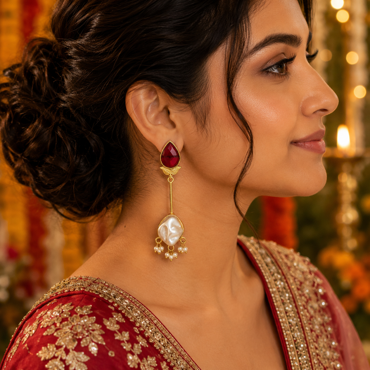 Ruhani Multicolor Danglers