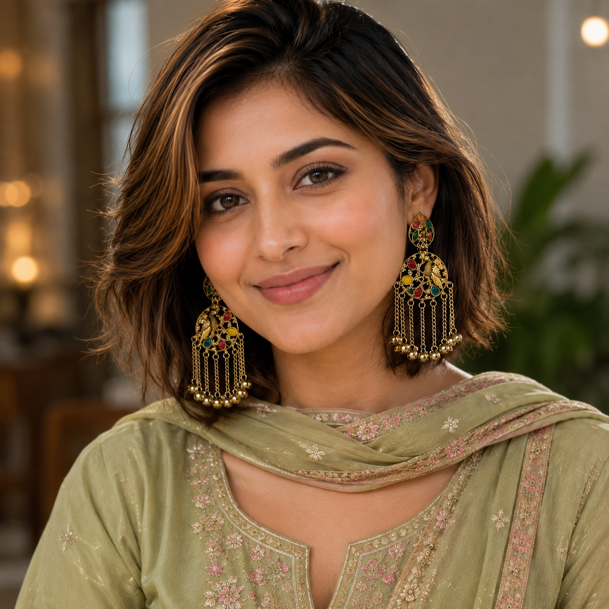 Mayukhi Multicolor Earrings