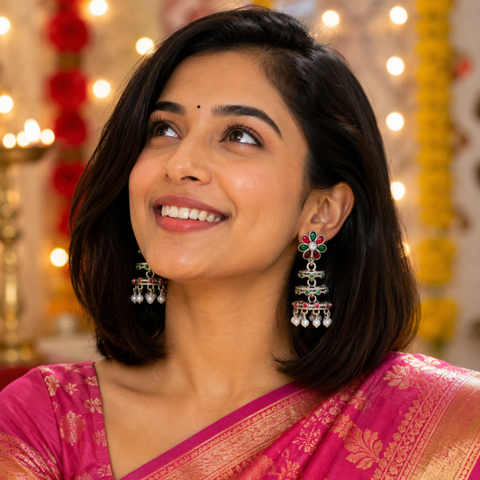 Mihika Multicolor Jhumka
