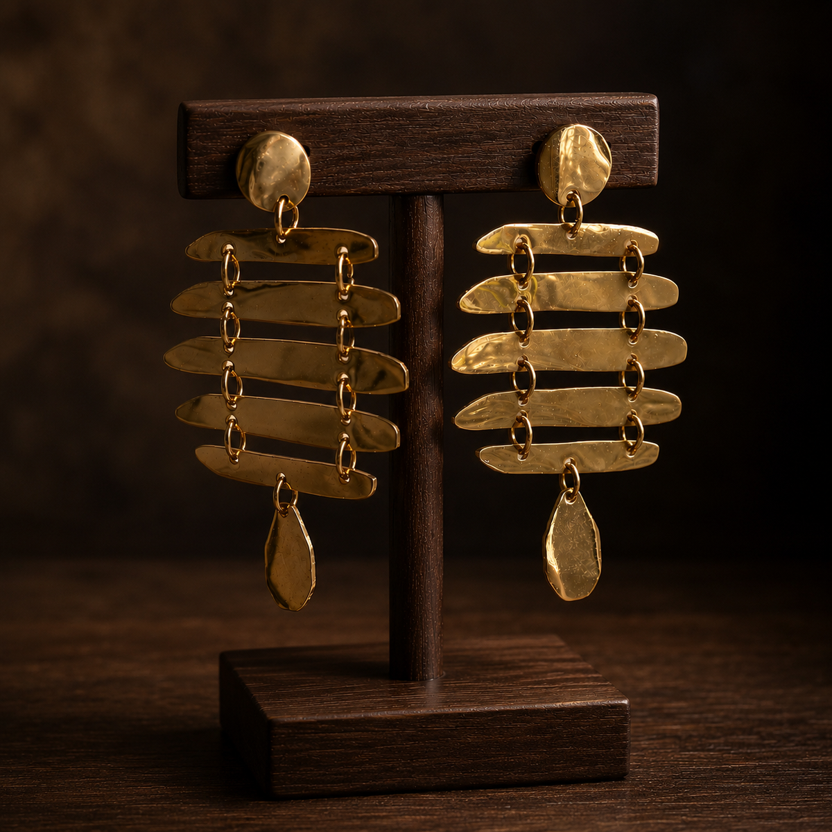 Zephyra Golden Chandelier