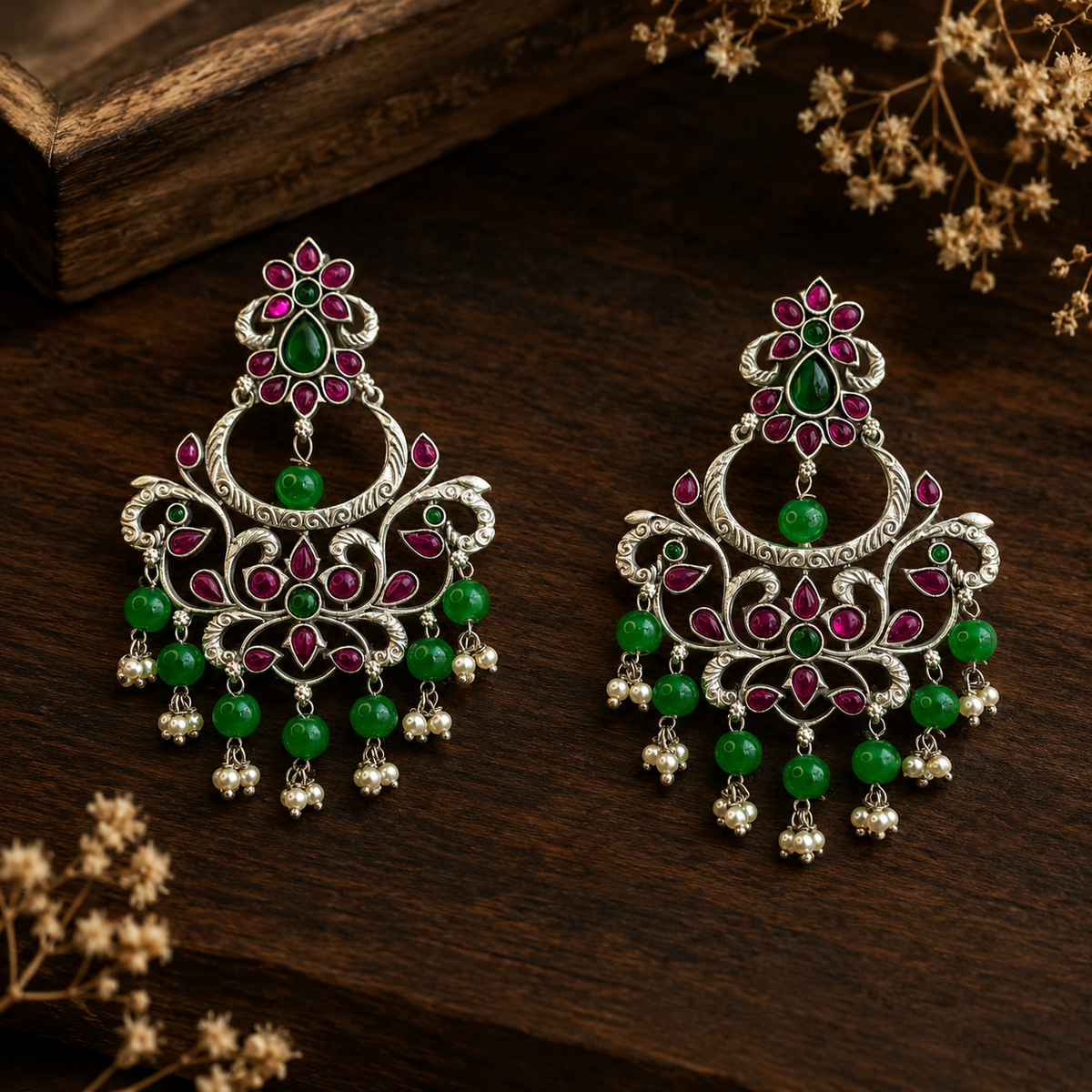 Sahar Multicolor Chandbali