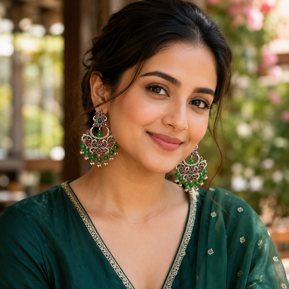 Sahar Multicolor Chandbali