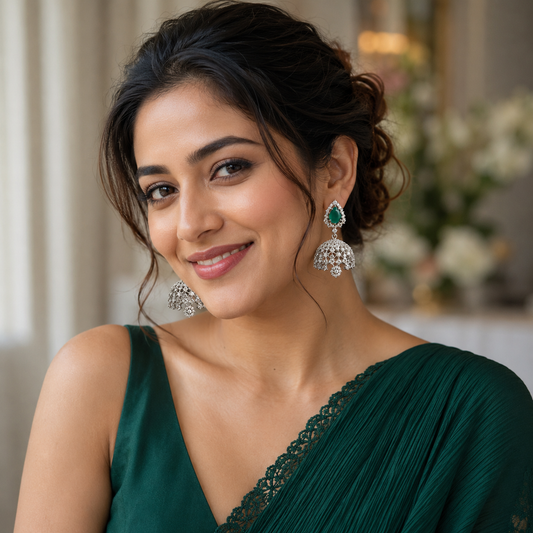 Ishmira Green Jhumka