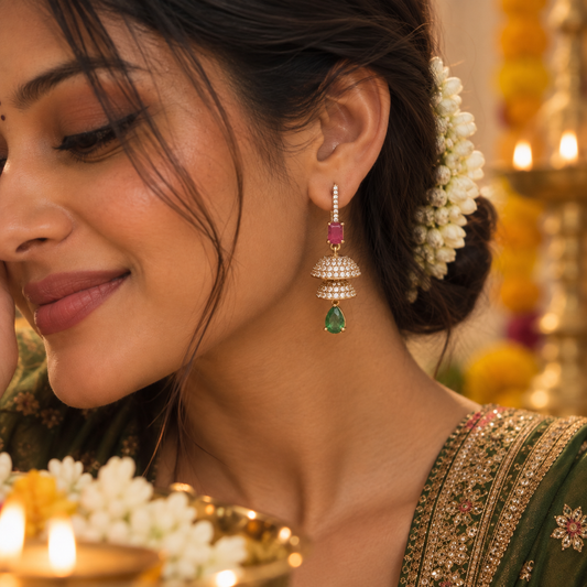 Zarelle Multicolor Jhumka